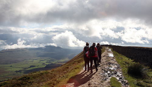 Are you FIT? Join us for a FANTASTIC Three Peaks Challenge! | Institute of Hospitality The awe-inspiring summit of Whernside...one of three Yorkshire peaks you'll be walking in the Three Peaks Challenge.
