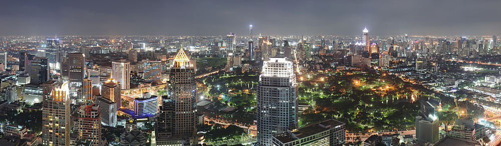 Single-use plastic-free hotel launches in Bangkok | Institute of Hospitality 1000px-Bangkok_Night_Wikimedia_Commons