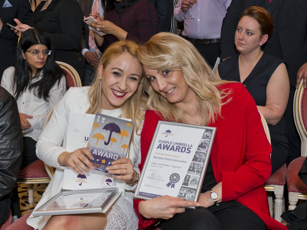 Umbrella Training sponsor Institute of Hospitality student membership for their apprentices | Institute of Hospitality