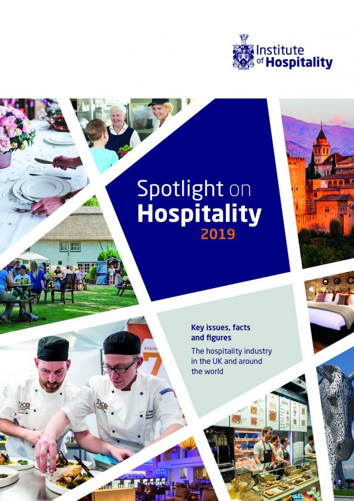 Institute's Spotlight on Hospitality 2019 industry report now available | Institute of Hospitality