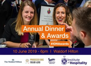 2019 Institute of Hospitality Awards: shortlist revealed | Institute of Hospitality
