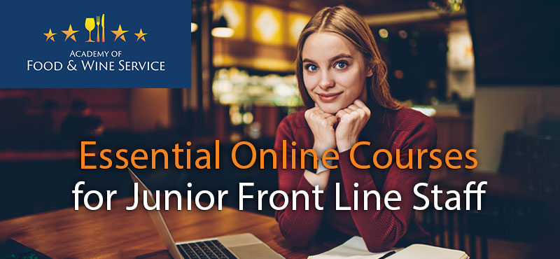 Academy of Food & Wine Service launches an exciting range of online training courses | Institute of Hospitality