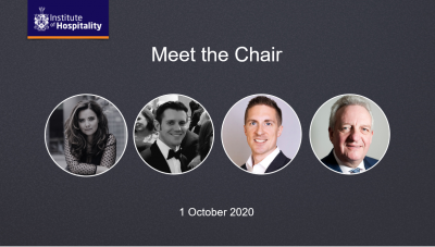 Meet the new Chair and Vice-Chairs of the Institute webinar - Your questions answered | Institute of Hospitality