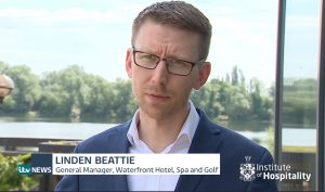 ITV Anglia talks to Linden Beattie FIH and Kate Nicholls FIH about the staffing shortage crisis | Institute of Hospitality