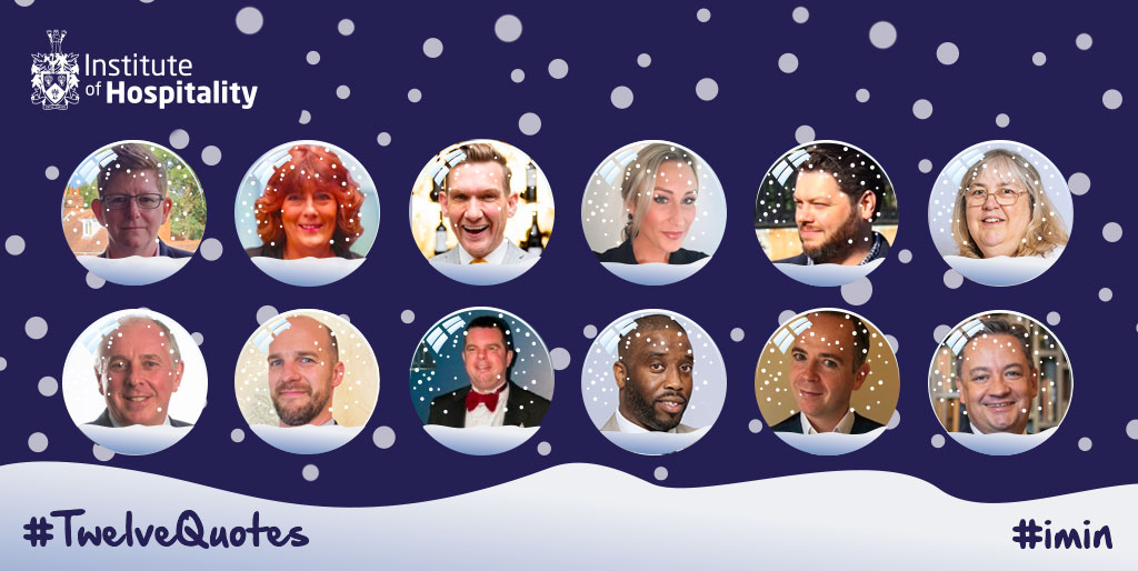 Twelve Days of Quotes | The Answers! | Institute of Hospitality Twelve Days of Quotes | The Answers! | Institute of Hospitality