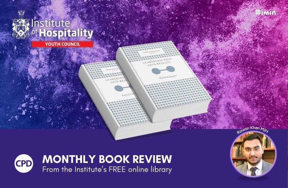 IoH Youth Council Monthly Book Review | 'Leadership That Gets Results' | Institute of Hospitality