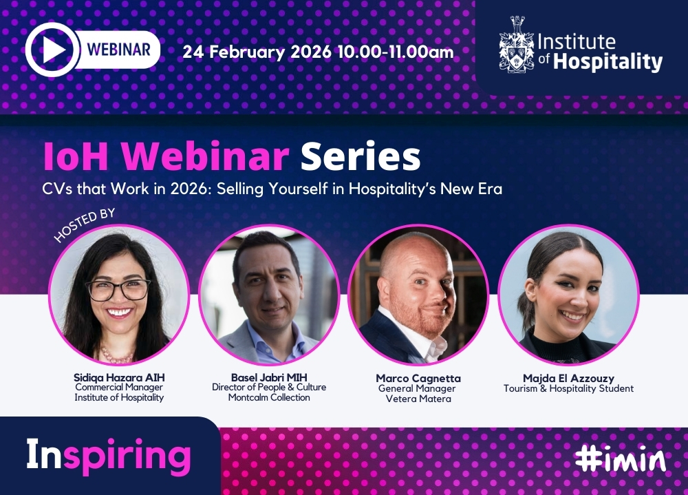 CVs that Work in 2026: Selling Yourself in Hospitality's New Era | Institute of Hospitality CVs that Work in 2026: Selling Yourself in Hospitality's New Era | Institute of Hospitality