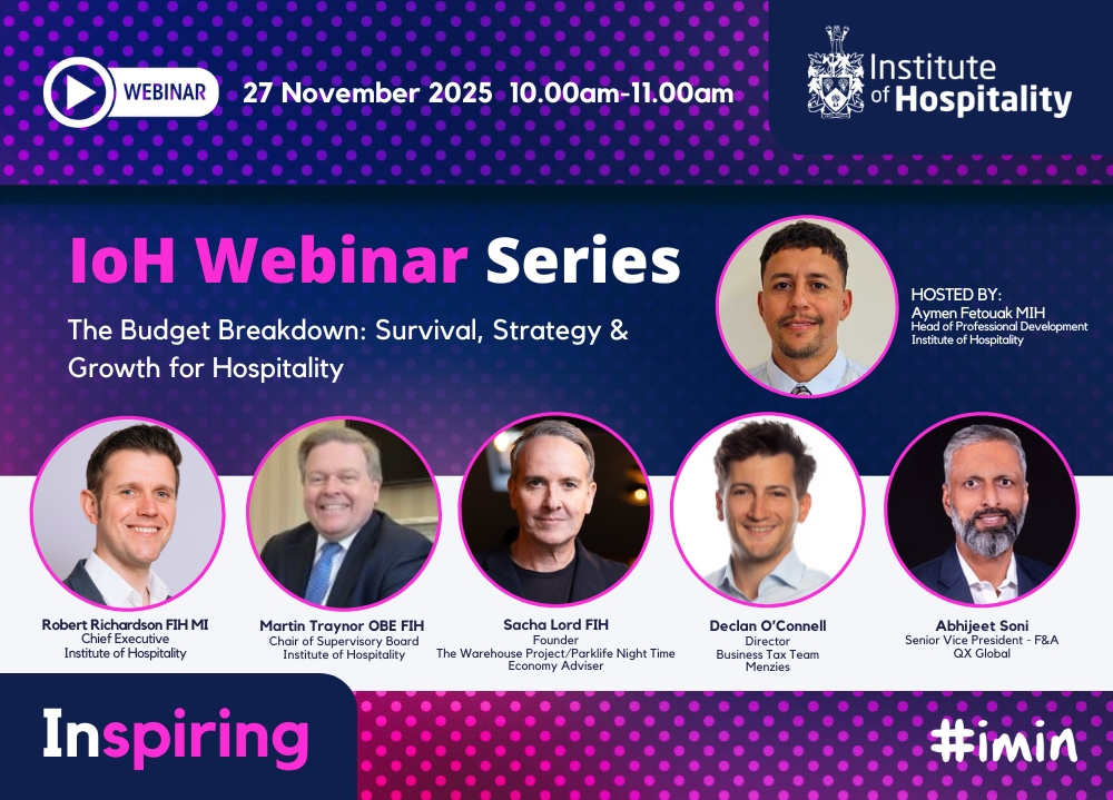 The Budget Breakdown: Survival, Strategy and Growth for Hospitality | Institute of Hospitality The Budget Breakdown: Survival, Strategy and Growth for Hospitality | Institute of Hospitality