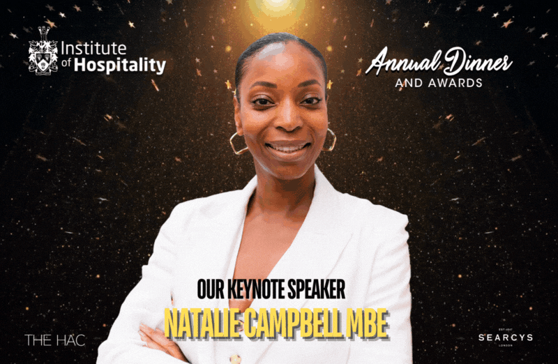 Natalie Campbell MBE to give keynote address at IoH Annual Dinner & Awards 2024 | Institute of Hospitality