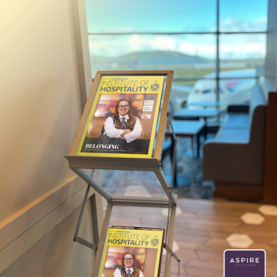 IoH Magazine available in Aspire Executive Lounges | Institute of Hospitality