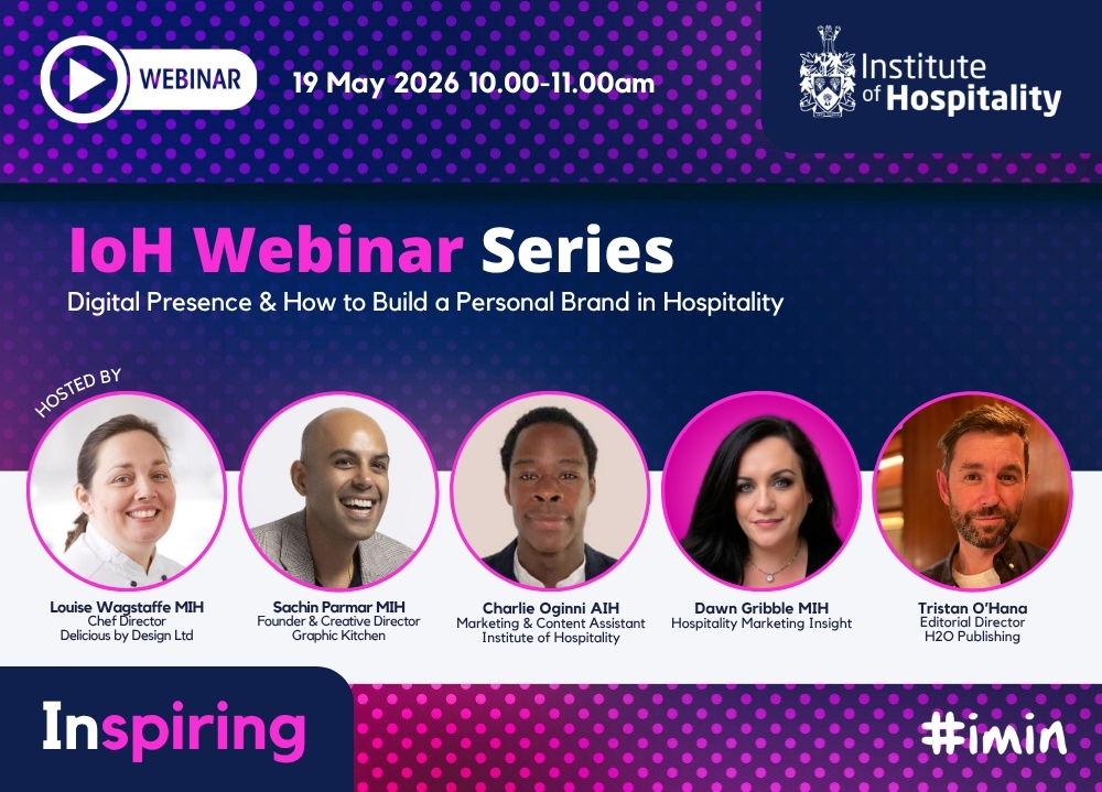 Digital Presence & How to Build a Personal Brand in Hospitality | Institute of Hospitality