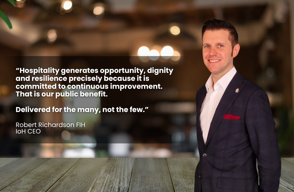 A letter from our CEO | Institute of Hospitality A letter from our CEO | Institute of Hospitality